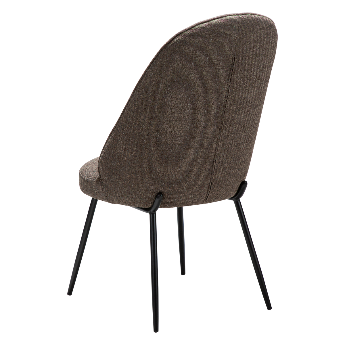 Stuhl Ulmus Mokkabraun (2er-Set)