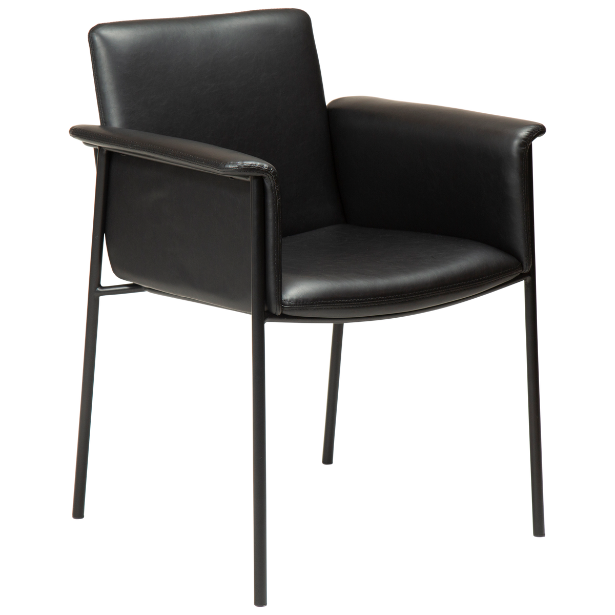 Armlehnstuhl Vitex Vintage Schwarz (2er-Set)