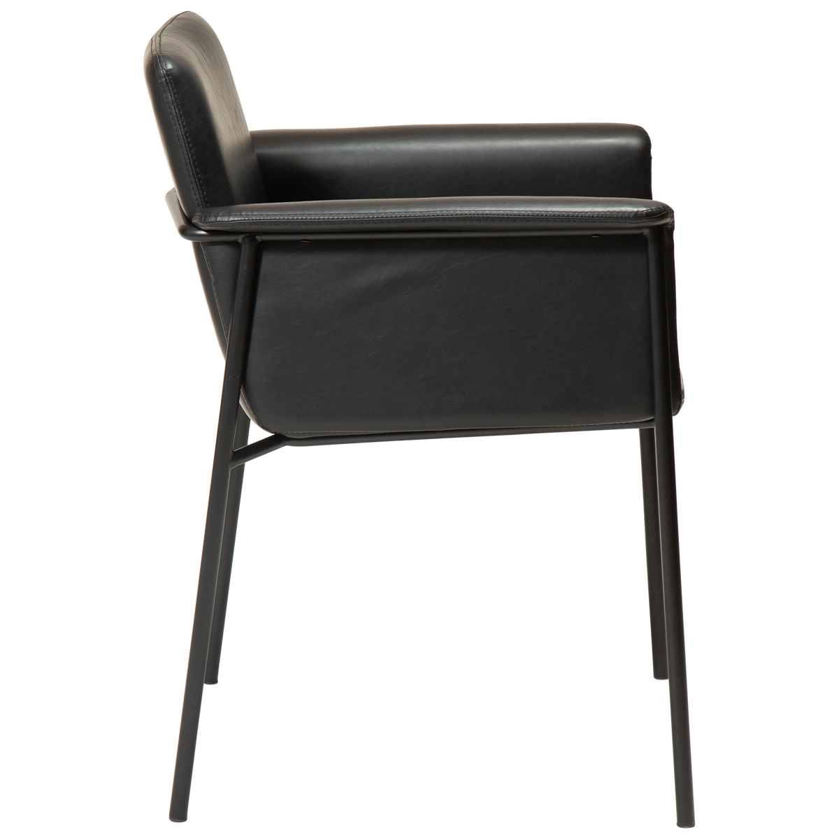Armlehnstuhl Vitex Vintage Schwarz (2er-Set)