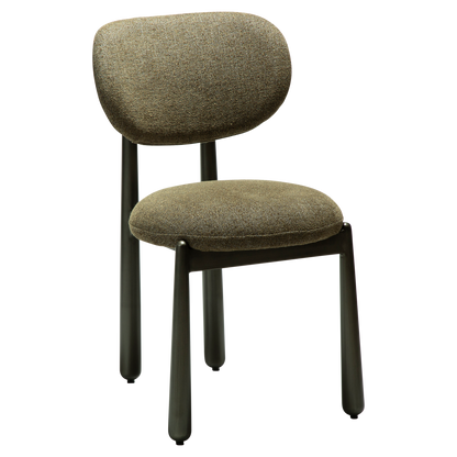 Stuhl Wenge Dunkeloliv (2er-Set)