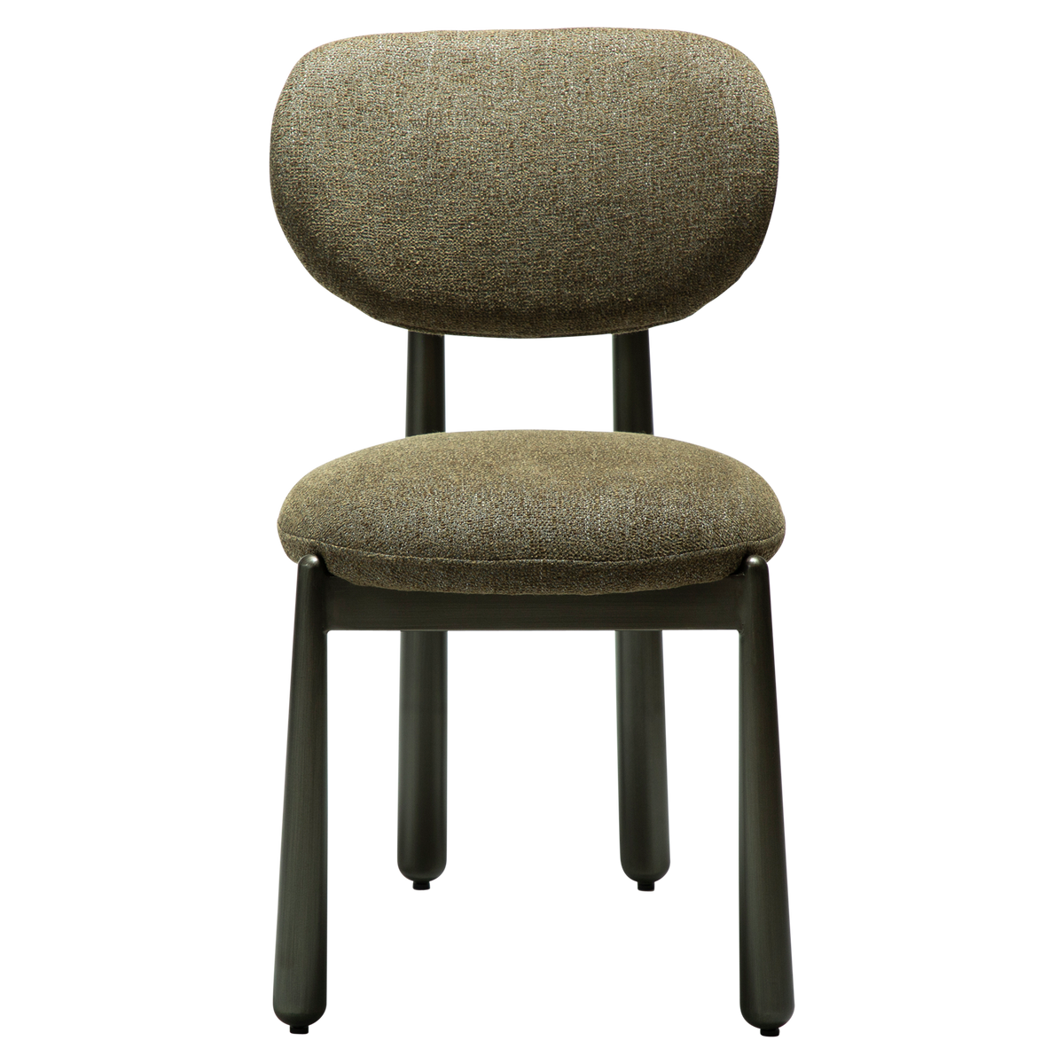 Stuhl Wenge Dunkeloliv (2er-Set)