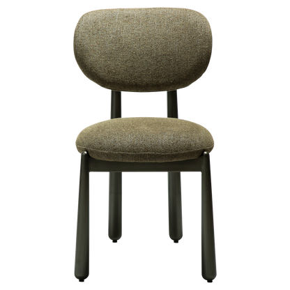 Stuhl Wenge Dunkeloliv (2er-Set)