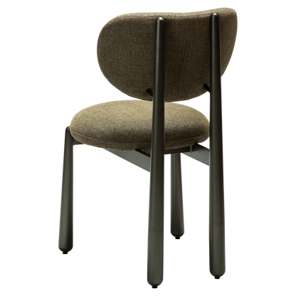 Stuhl Wenge Dunkeloliv (2er-Set)