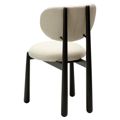 Stuhl Wenge Creme (2er-Set)