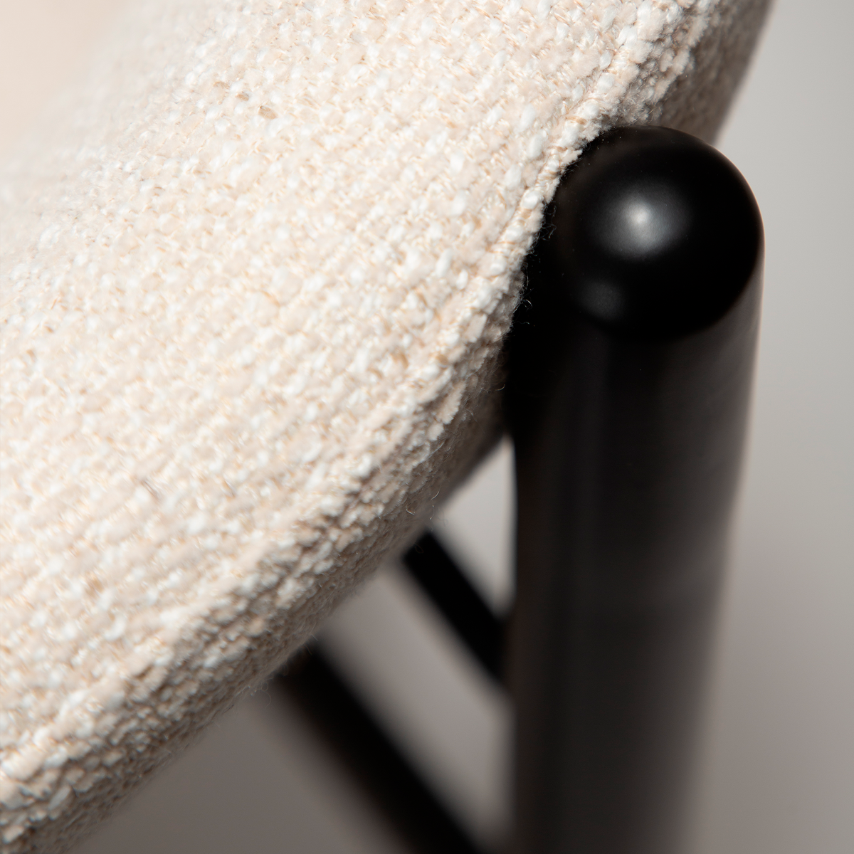 Stuhl Wenge Creme (2er-Set)