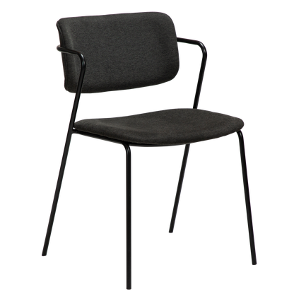 Stuhl Zygia Schwarz (2er-Set)