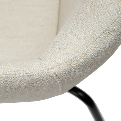 Armlehnstuhl Zanha Creme