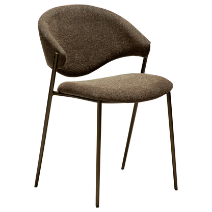 Stuhl Zamia Dunkeloliv (2er-Set)