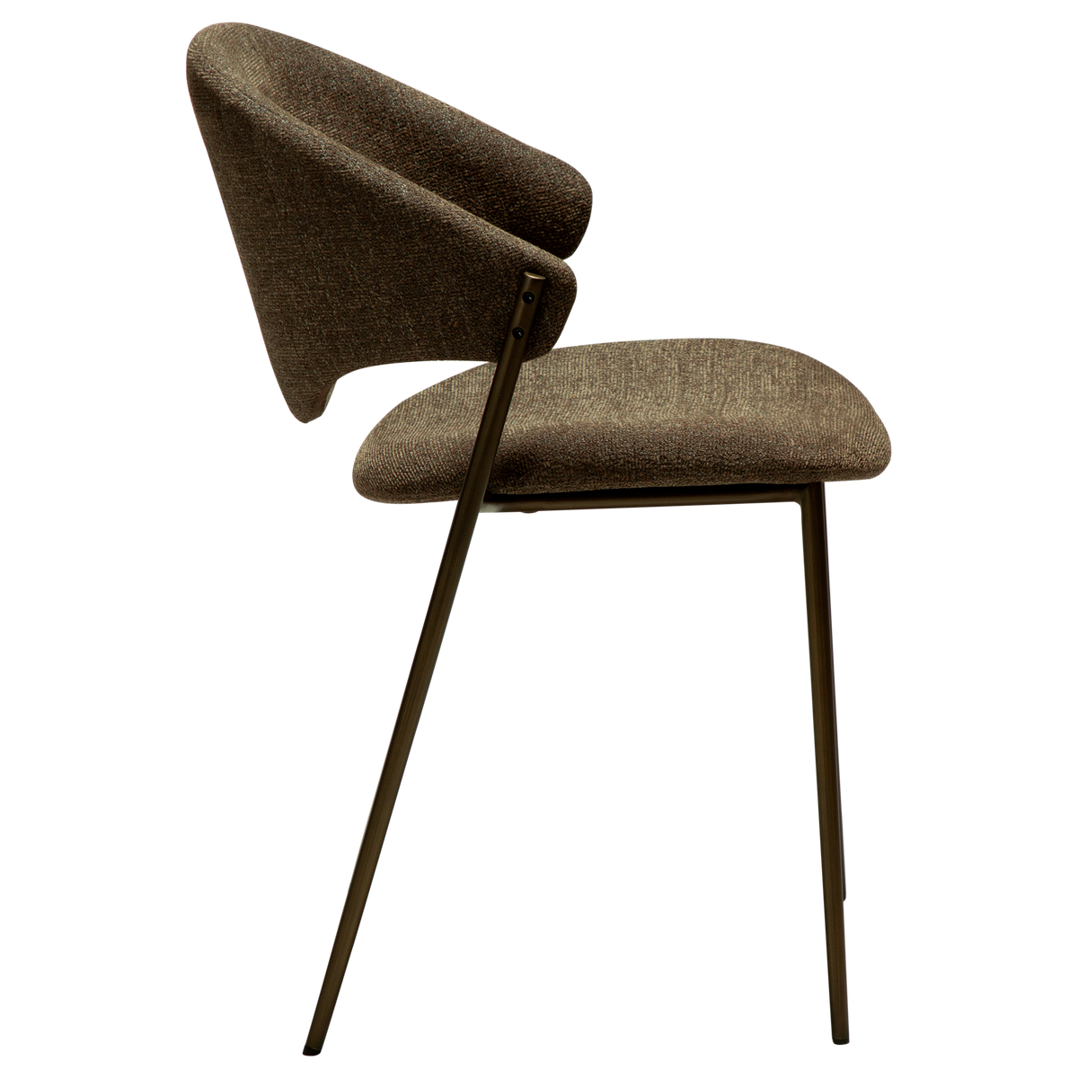 Stuhl Zamia Dunkeloliv (2er-Set)