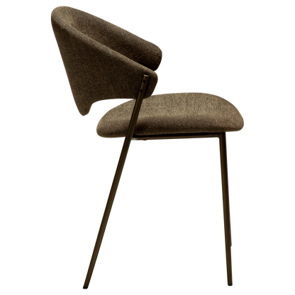 Stuhl Zamia Dunkeloliv (2er-Set)