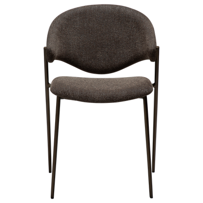 Stuhl Zamia Mokkabraun (2er-Set)