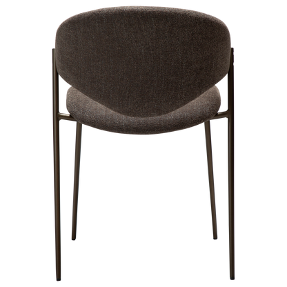 Stuhl Zamia Mokkabraun (2er-Set)
